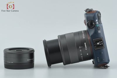 【中古】Canon キヤノン EOS M ダブルレンズキット ベイブルー
