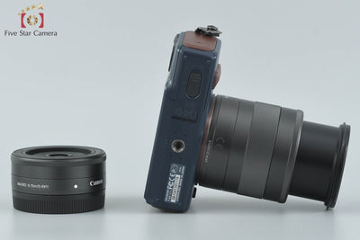 【中古】Canon キヤノン EOS M ダブルレンズキット ベイブルー