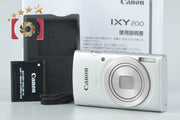 【中古】Canon キヤノン IXY 200 シルバー コンパクトデジタルカメラ