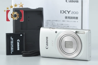 【中古】Canon キヤノン IXY 200 シルバー コンパクトデジタルカメラ