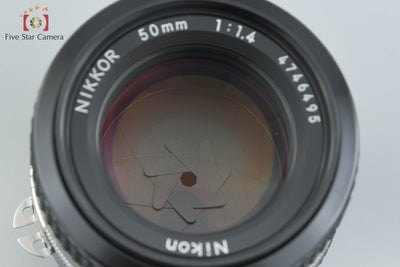 [Used] Nikon Ai NIKKOR 50mm f/1.4