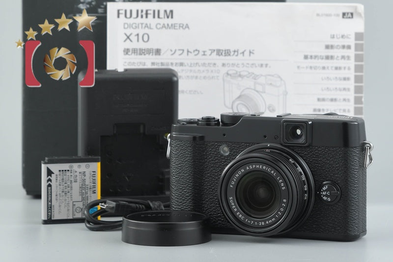 [Used] Fujifilm X10 Compact Digital Camera with Original Box