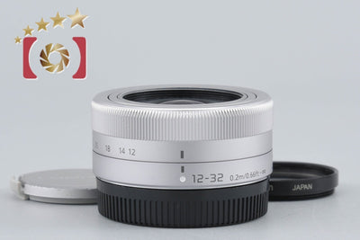 [Used] Panasonic LUMIX G VARIO 12-32mm f/3.5-5.6 ASPH. MEGA O.I.S. H-FS12032 Silver