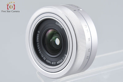 [Used] Panasonic LUMIX G VARIO 12-32mm f/3.5-5.6 ASPH. MEGA O.I.S. H-FS12032 Silver