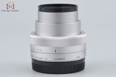[Used] Panasonic LUMIX G VARIO 12-32mm f/3.5-5.6 ASPH. MEGA O.I.S. H-FS12032 Silver