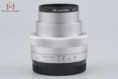 [Used] Panasonic LUMIX G VARIO 12-32mm f/3.5-5.6 ASPH. MEGA O.I.S. H-FS12032 Silver