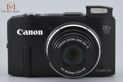 [Used] Canon PowerShot SX280 HS Black Compact Digital Camera