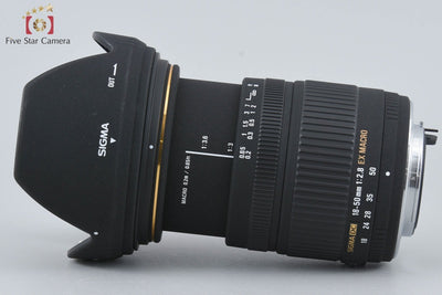 [Used] SIGMA 18-50mm f/2.8 EX DC MACRO for Pentax with original box