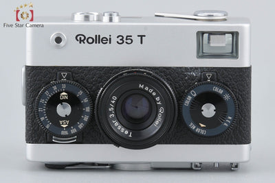 [Used] Rollei 35T Silver Compact Film Camera with Original Box