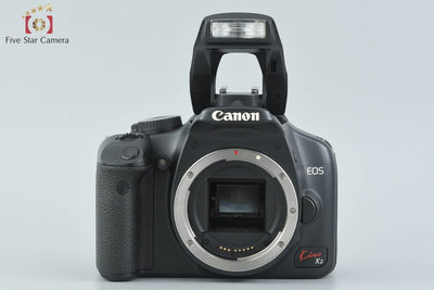 【中古】Canon キヤノン EOS Kiss X2 デジタル一眼レフカメラ 元箱付き