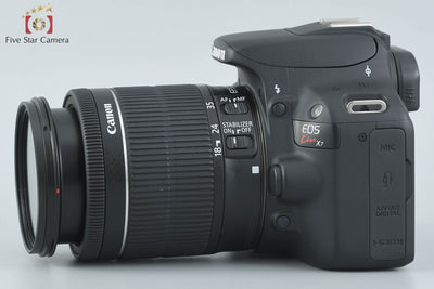 [Used] Canon EOS Kiss X7 EF-S 18-55 IS STM Lens Kit, Low Shutter Count, With Original Box