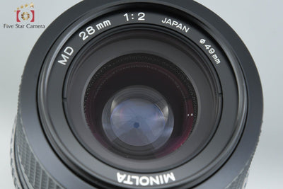 【中古】MINOLTA ミノルタ New MD 28mm f/2