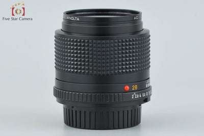 【中古】MINOLTA ミノルタ New MD 28mm f/2