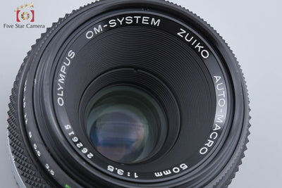 【中古】OLYMPUS オリンパス ZUIKO AUTO-MACRO 50mm f/3.5