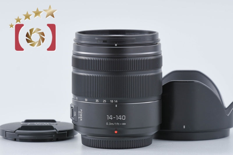 [Used] Panasonic LUMIX G VARIO 14-140mm f/3.5-5.6 ASPH. POWER O.I.S. Black H-FS14140
