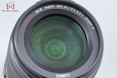[Used] Panasonic LUMIX G VARIO 14-140mm f/3.5-5.6 ASPH. POWER O.I.S. Black H-FS14140