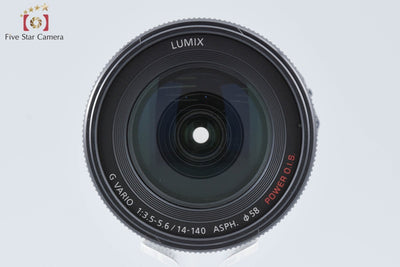 [Used] Panasonic LUMIX G VARIO 14-140mm f/3.5-5.6 ASPH. POWER O.I.S. Black H-FS14140