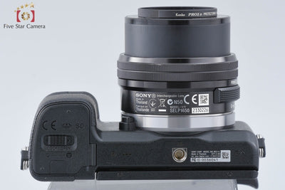 [Used] SONY Sony α NEX-6 Power Zoom Lens Kit Black