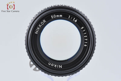 Used] Nikon Nikkor Ai-S 50mm f/1.4