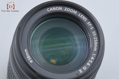 【中古】Canon キヤノン EF-S 55-250mm f/4-5.6 IS II