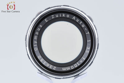 【中古】OLYMPUS オリンパス E.ZUIKO AUTO-T 100mm f/3.5