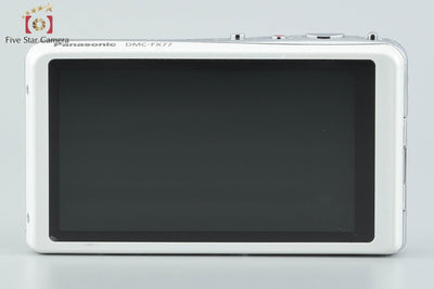 [Used] Panasonic LUMIX DMC-FX77 Lily White Compact Digital Camera