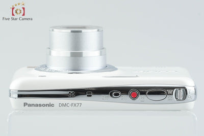 [Used] Panasonic LUMIX DMC-FX77 Lily White Compact Digital Camera