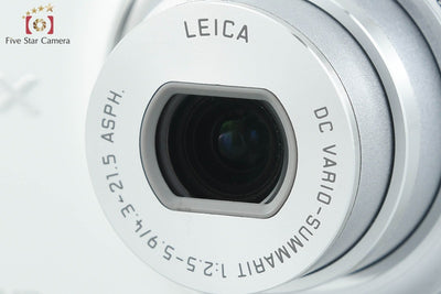 [Used] Panasonic LUMIX DMC-FX77 Lily White Compact Digital Camera