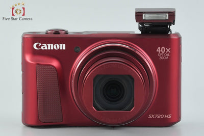[Used] Canon PowerShot SX720 HS Red Compact Digital Camera