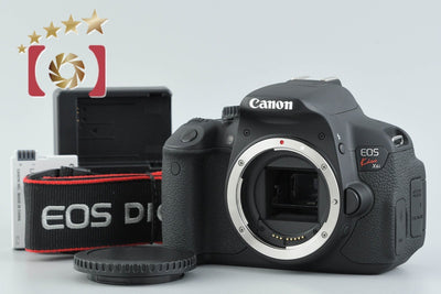 [Used] Canon EOS Kiss X6i Digital SLR Camera, Low Shutter Count