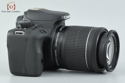 【中古】Canon キヤノン EOS Kiss X7 EF-S 18-55mm IS STM レンズキット ブラック
