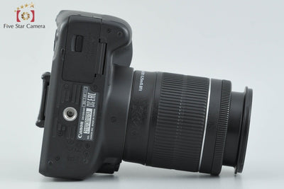 【中古】Canon キヤノン EOS Kiss X7 EF-S 18-55mm IS STM レンズキット ブラック
