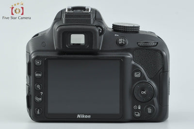 [Used] Nikon D3300 Black + AF-S DX NIKKOR 18-55mm f/3.5-5.6 G VR