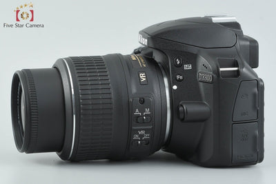 [Used] Nikon D3300 Black + AF-S DX NIKKOR 18-55mm f/3.5-5.6 G VR