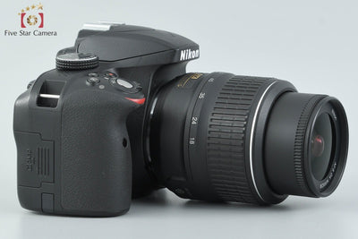 [Used] Nikon D3300 Black + AF-S DX NIKKOR 18-55mm f/3.5-5.6 G VR