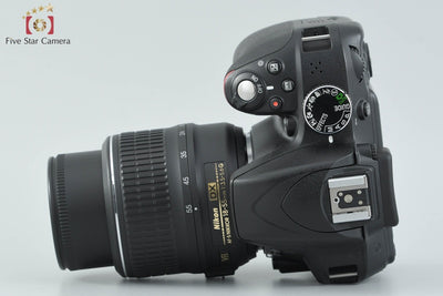 [Used] Nikon D3300 Black + AF-S DX NIKKOR 18-55mm f/3.5-5.6 G VR