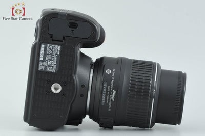 [Used] Nikon D3300 Black + AF-S DX NIKKOR 18-55mm f/3.5-5.6 G VR