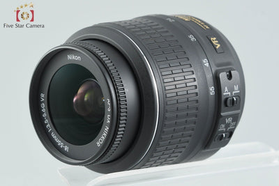 [Used] Nikon D3300 Black + AF-S DX NIKKOR 18-55mm f/3.5-5.6 G VR