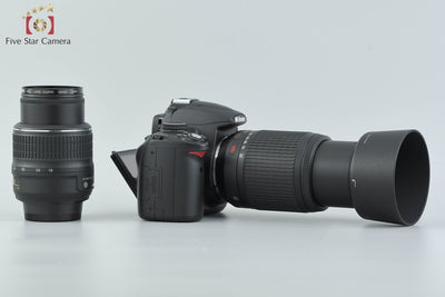 [Used] Nikon D5000 Double Zoom Lens Kit