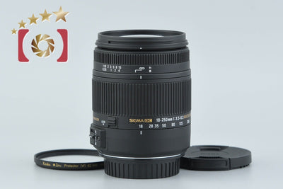 [Used] SIGMA 18-250mm f/3.5-6.3 DC MACRO OS HSM for Canon