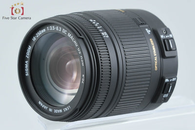 [Used] SIGMA 18-250mm f/3.5-6.3 DC MACRO OS HSM for Canon