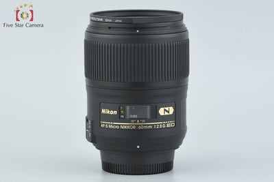 【中古】Nikon ニコン AF-S MICRO NIKKOR 60mm f/2.8 G ED