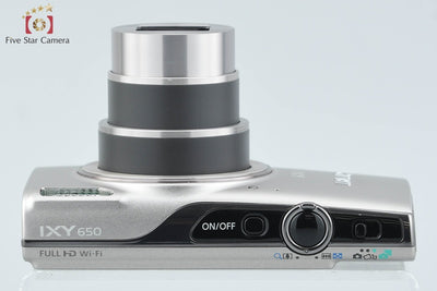 [Used] Canon IXY 650 Silver Compact Digital Camera