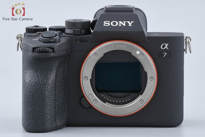 【中古】SONY ソニー α7IV ILCE-7M4 ズームレンズキットブラック シャッター回数僅少 元箱付き