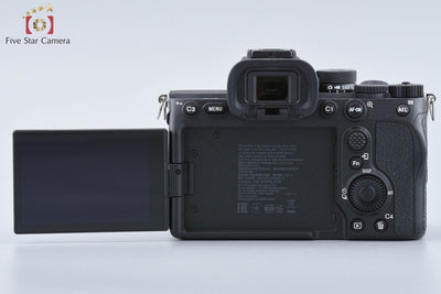 【中古】SONY ソニー α7IV ILCE-7M4 ズームレンズキットブラック シャッター回数僅少 元箱付き