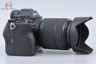 【中古】SONY ソニー α7IV ILCE-7M4 ズームレンズキットブラック シャッター回数僅少 元箱付き