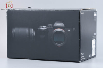 【中古】SONY ソニー α7IV ILCE-7M4 ズームレンズキットブラック シャッター回数僅少 元箱付き