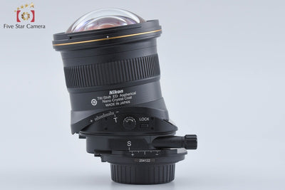 【中古】Nikon ニコン PC NIKKOR 19mm f/4E ED 元箱付き