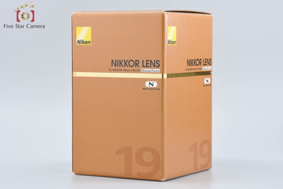 【中古】Nikon ニコン PC NIKKOR 19mm f/4E ED 元箱付き