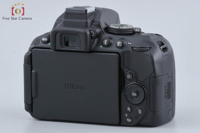 [Used] Nikon D5300 Double Zoom Kit Black, Low Shutter Count, With Original Box